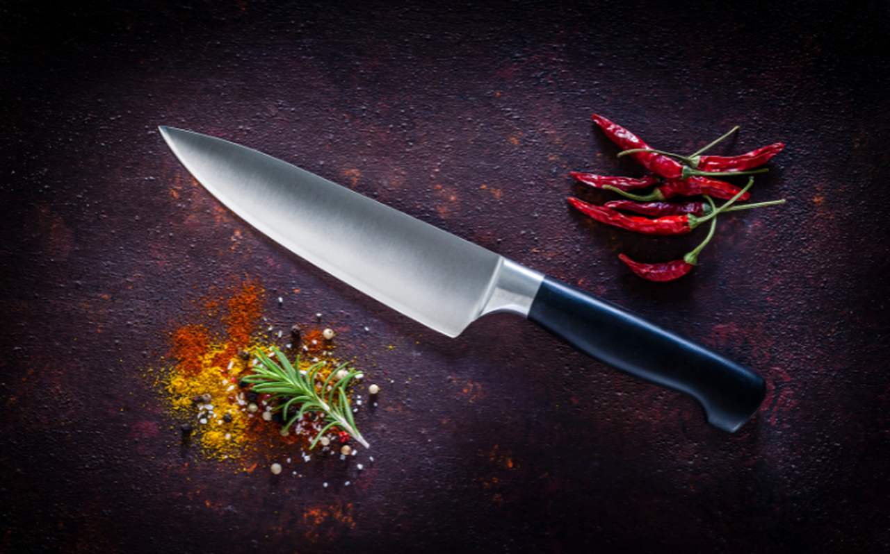 nóż do krojenia papryczka chilli